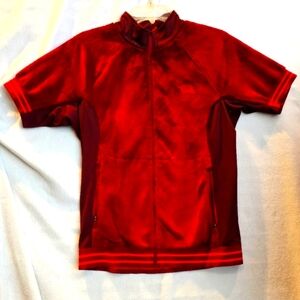 The North Face Women's M Short Sleeved Zip Up Sweatshirt